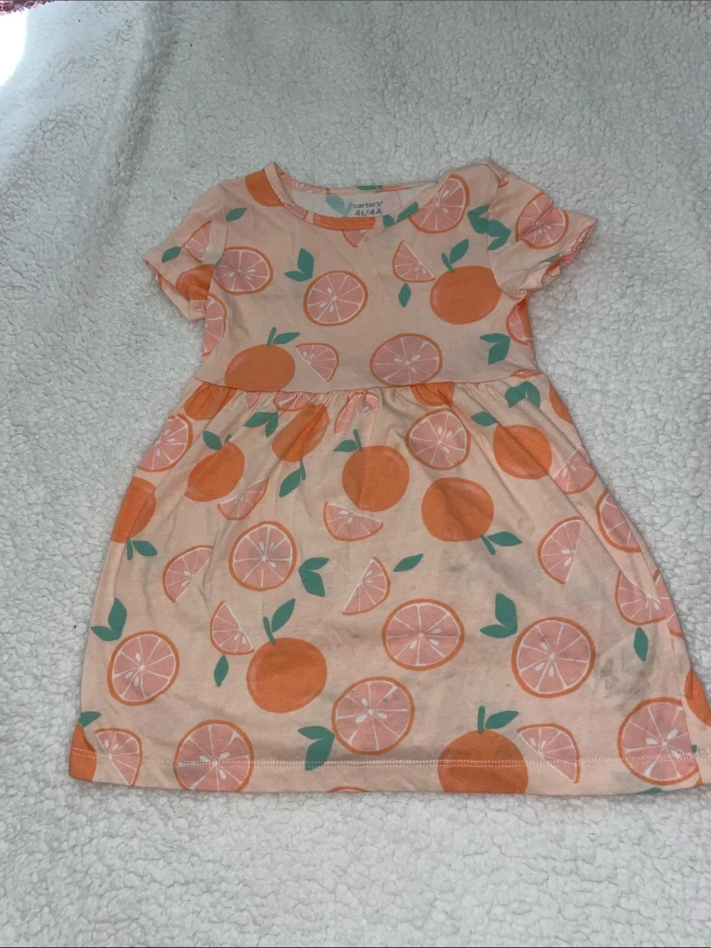 Carters Oranges Dress